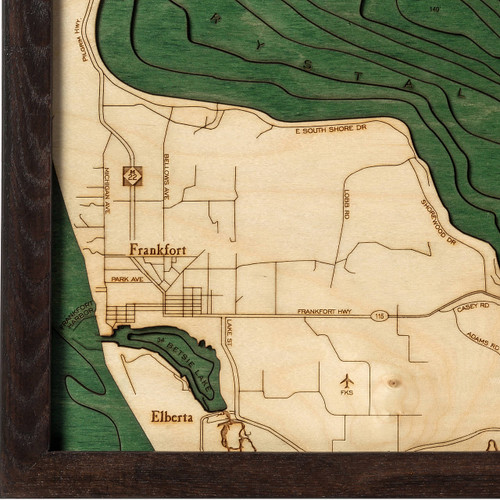 Crystal Lake - Dark Frame Crystal Lake - Dark Frame