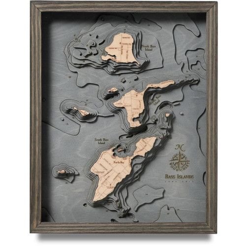 Bass Islands - Grey Frame