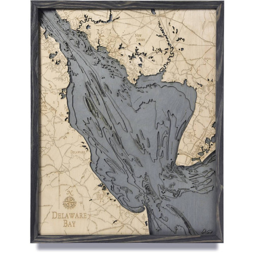 Delaware Bay - Grey Frame Delaware Bay - Grey Frame