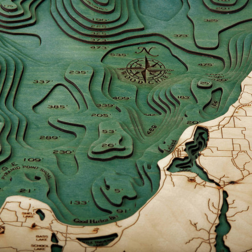 Grand Traverse Bay / Leelanau County - Large Grand Traverse Bay / Leelanau County - Large