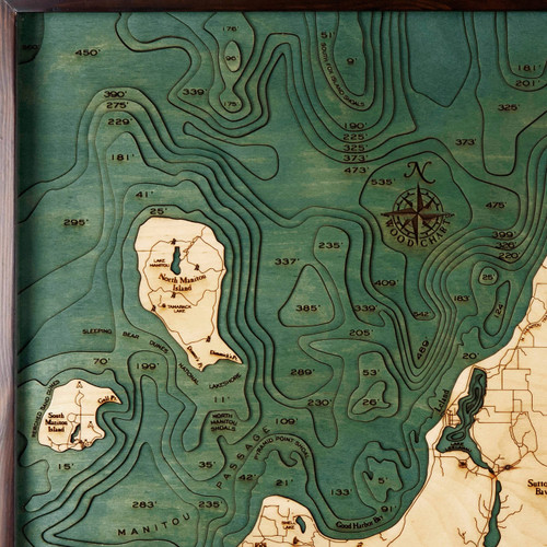 Grand Traverse Bay / Leelanau County - Large Grand Traverse Bay / Leelanau County - Large