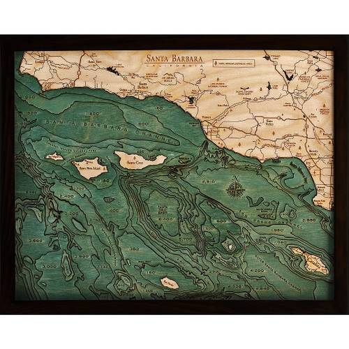 Santa Barbara / Channel Islands - Dark Frame Santa Barbara / Channel Islands - Dark Frame