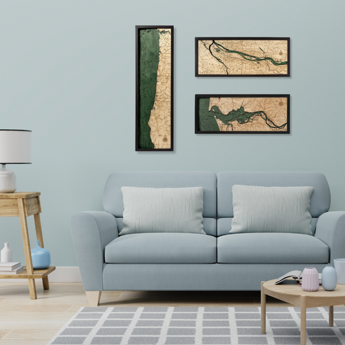 Columbia River Mouth - Dark Frame Columbia River Mouth - Dark Frame