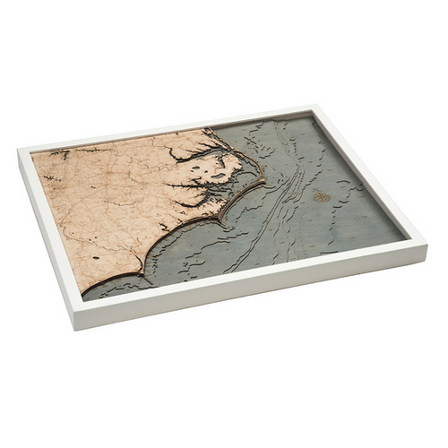 North Carolina Coast - White Frame North Carolina Coast - White Frame